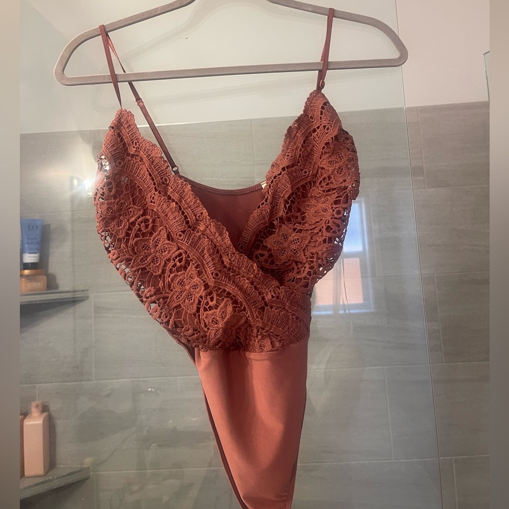 Mauve bodysuit